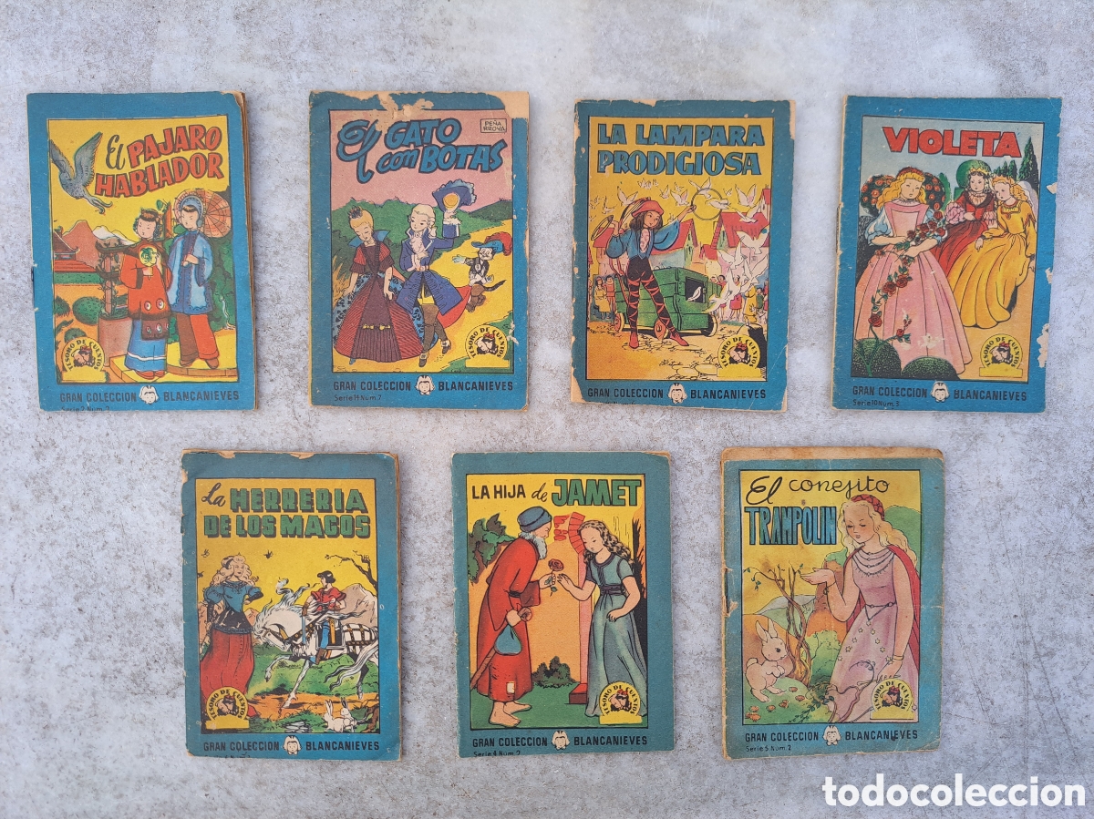 Otros art&iacute;culos de coleccionismo en papel: LOTE 7 CUENTOS GRAN COLECCION BLANCANIEVES - ED. BRUGUERA