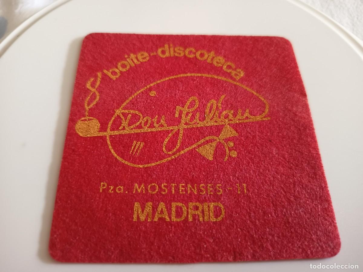 Otros art&iacute;culos de coleccionismo en papel: POSAVASOS DISCOTECA DON JULIAN-MADRID