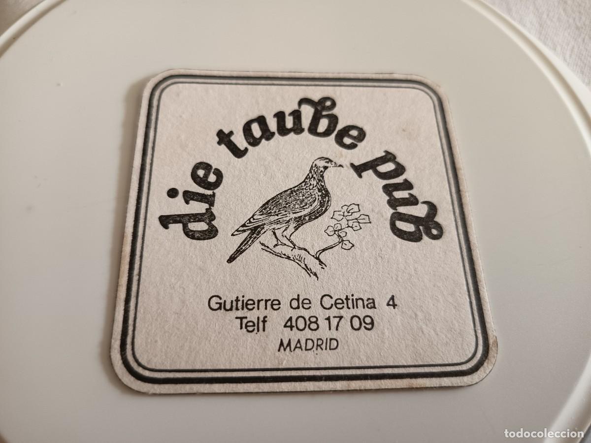 Otros art&iacute;culos de coleccionismo en papel: POSAVASOS PUB DIE TAUBE-MADRID