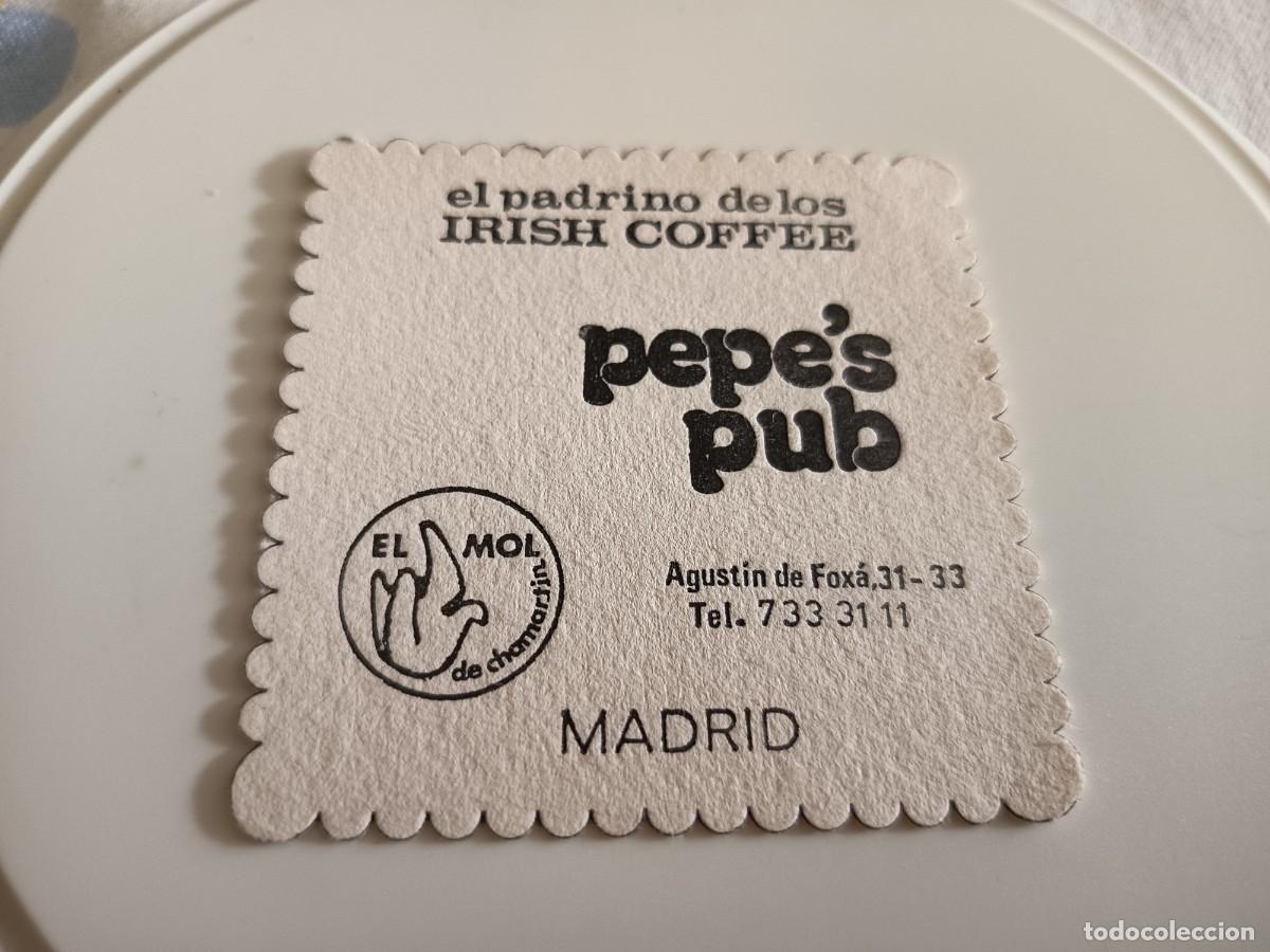 Otros art&iacute;culos de coleccionismo en papel: POSAVASOS PUB PEPE'S-MADRID