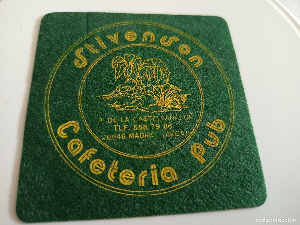 Sammelleidenschaft Andere Papierartikel: POSAVASOS CAFETERIA STIVENSON-MADRID