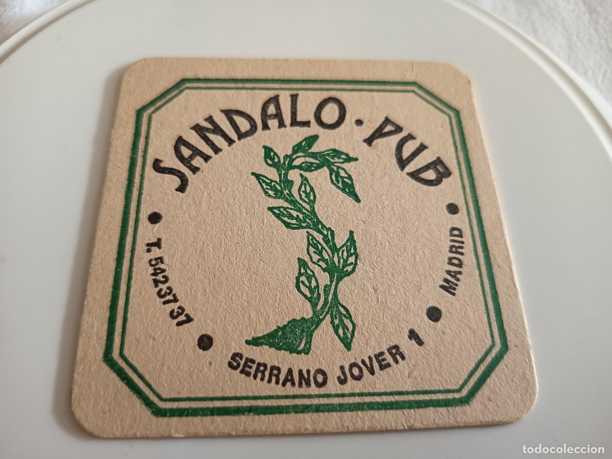 Sammelleidenschaft Andere Papierartikel: POSAVASOS PUB SANDALO-MADRID