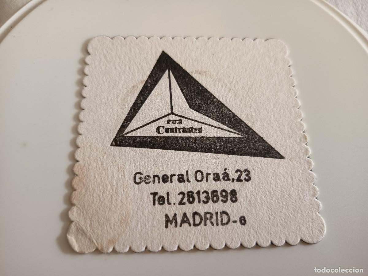 Otros art&iacute;culos de coleccionismo en papel: POSAVASOS PUB CONTRASTES-MADRID