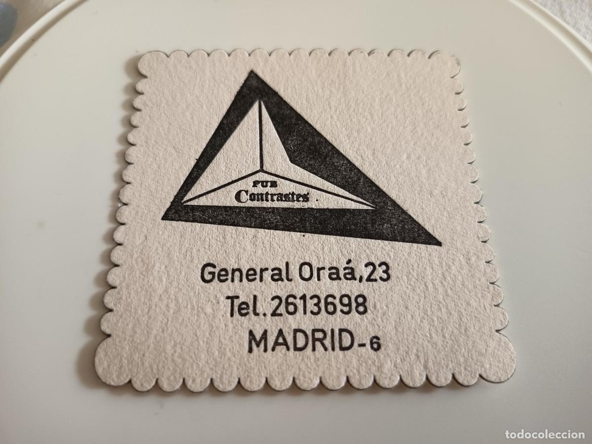 Otros art&iacute;culos de coleccionismo en papel: POSAVASOS PUB CONTRASTES-MADRID