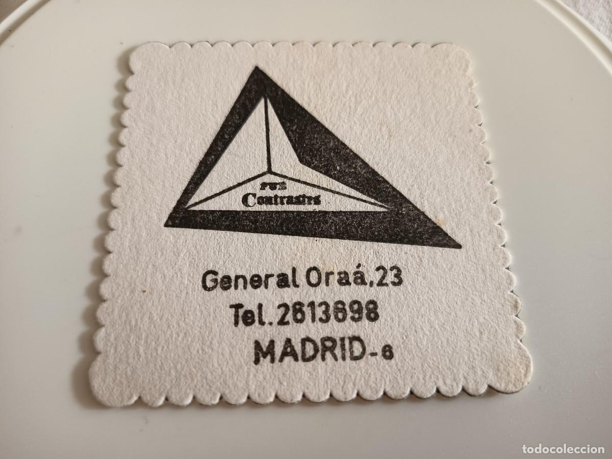 Otros art&iacute;culos de coleccionismo en papel: POSAVASOS PUB CONTRASTES-MADRID