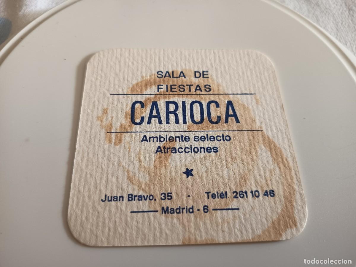 Otros art&iacute;culos de coleccionismo en papel: POSAVASOS SALA DE FIESTAS CARIOCA-MADRID