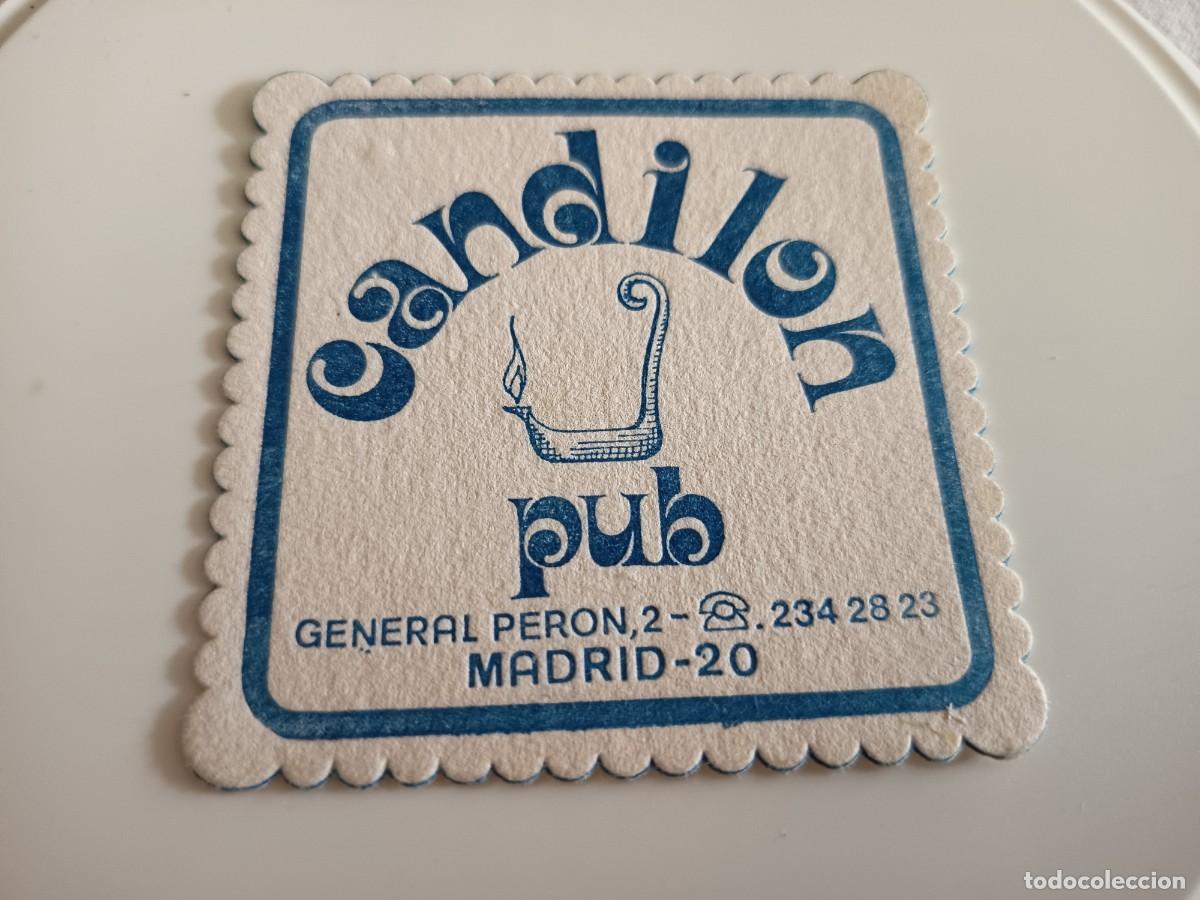 Otros art&iacute;culos de coleccionismo en papel: POSAVASOS PUB CANDILON-MADRID