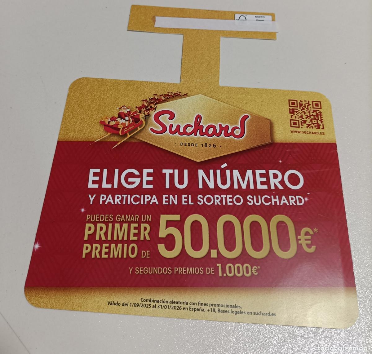Otros art&iacute;culos de coleccionismo en papel: suchard promocional turron navidad publicidad publicitario