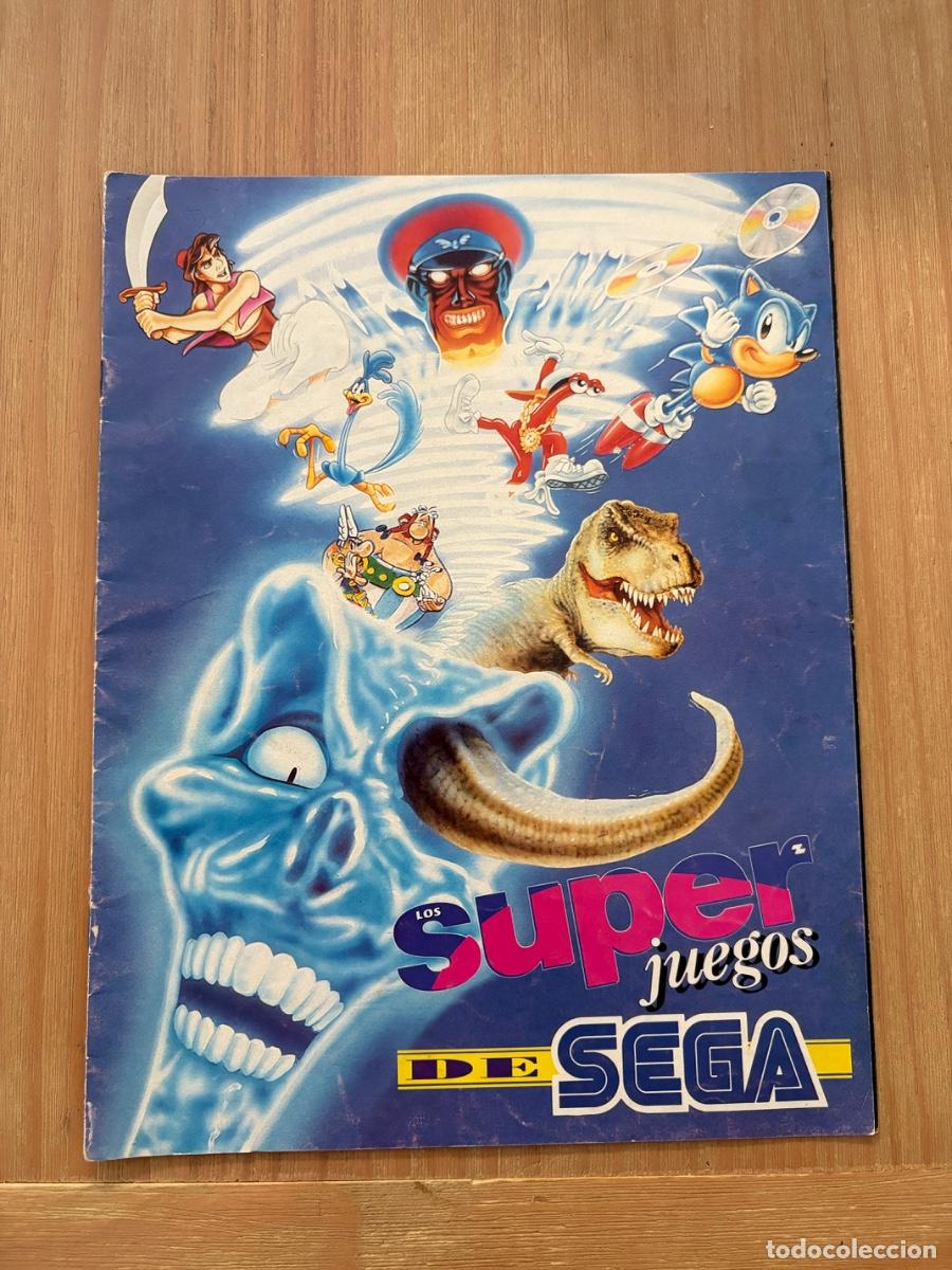 Otros art&iacute;culos de coleccionismo en papel: Cv3. REVISTA ANTIGUA S&Uacute;PER JUEGOS SEGA CAT&Aacute;LOGO