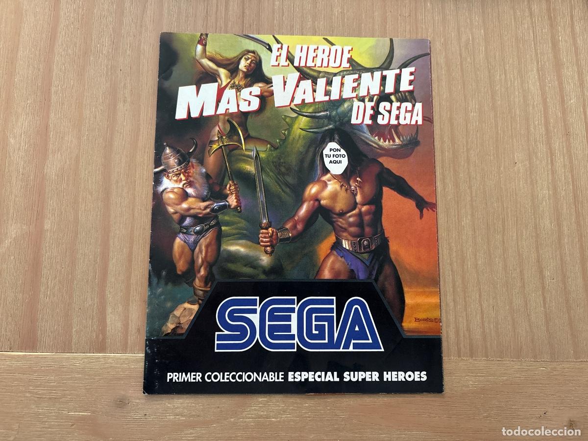 Otros art&iacute;culos de coleccionismo en papel: Cv3. REVISTA EL H&Eacute;ROE MAS VALIENTE DE SEGA PRIMER COLECCIONABLE ESPECIAL SUPER H&Eacute;ROES