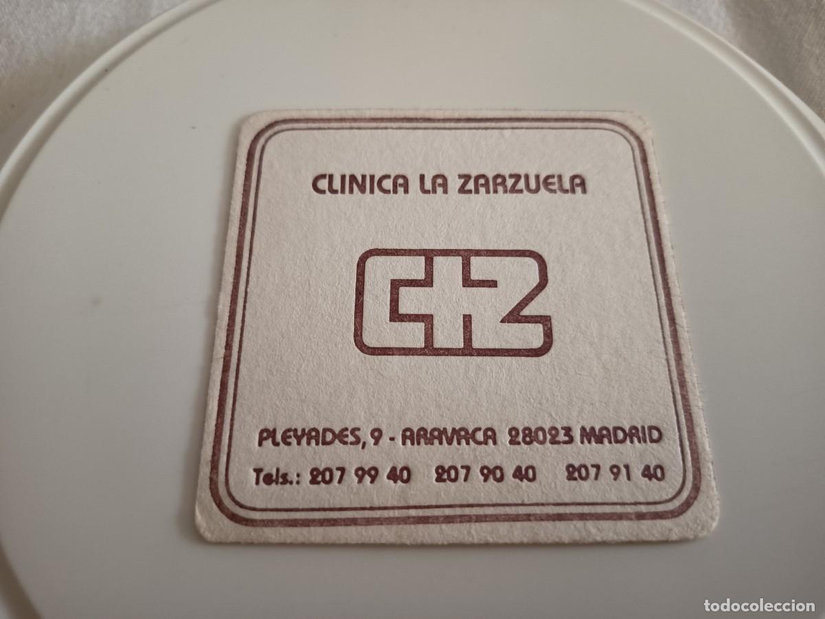 Otros art&iacute;culos de coleccionismo en papel: POSAVASOS CLINICA LA ZARZUELA-MADRID