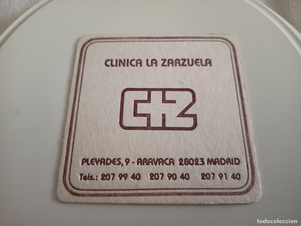 Otros art&iacute;culos de coleccionismo en papel: POSAVASOS CLINICA LA ZARZUELA-MADRID