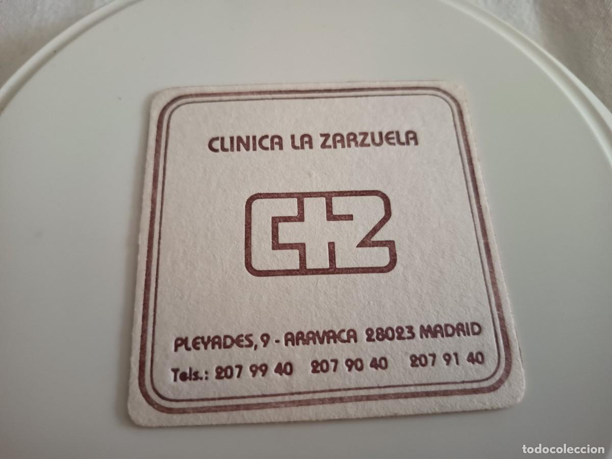 Otros art&iacute;culos de coleccionismo en papel: POSAVASOS CLINICA LA ZARZUELA-MADRID