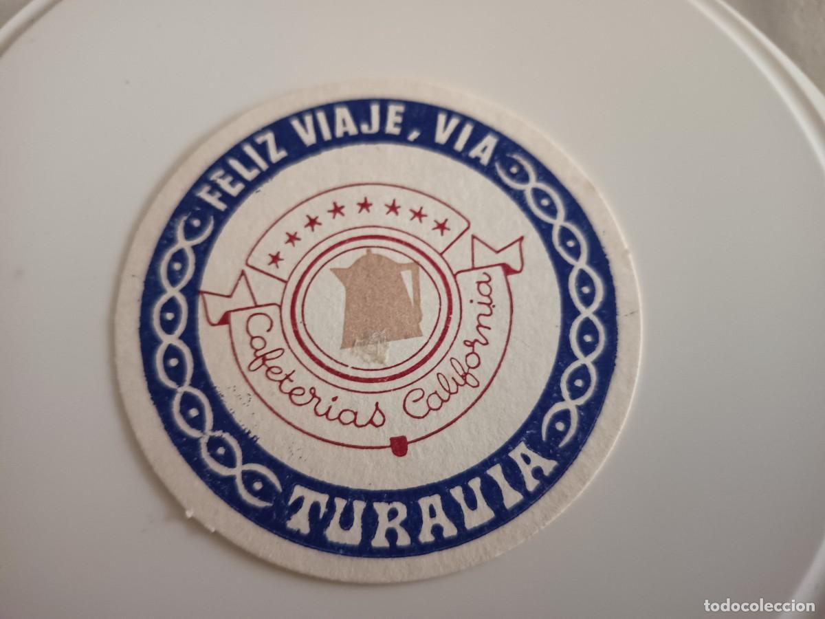 Otros art&iacute;culos de coleccionismo en papel: POSAVASOS CAFETERIAS CALIFORNIA TURAVIA-MADRID