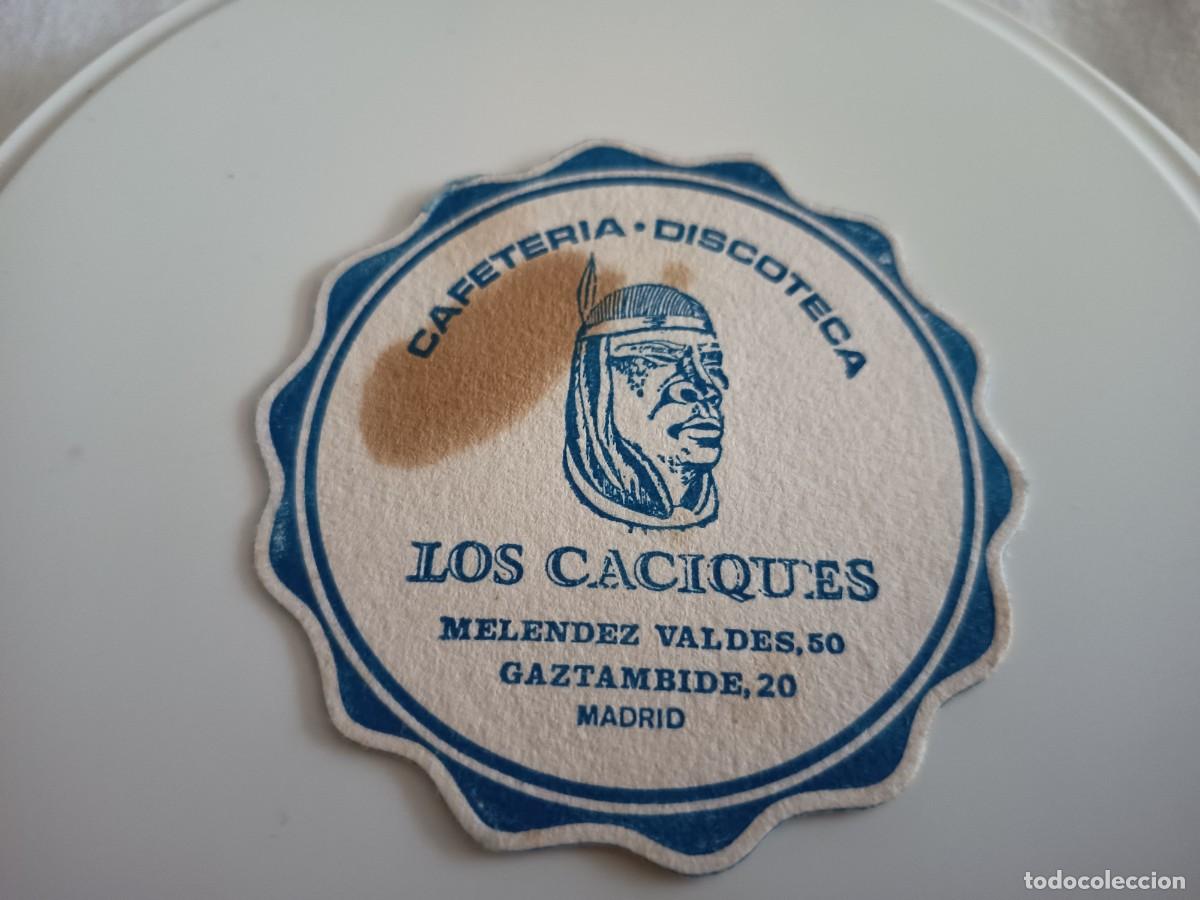 Otros art&iacute;culos de coleccionismo en papel: POSAVASOS DISCOTECA LOS CACIQUES-MADRID