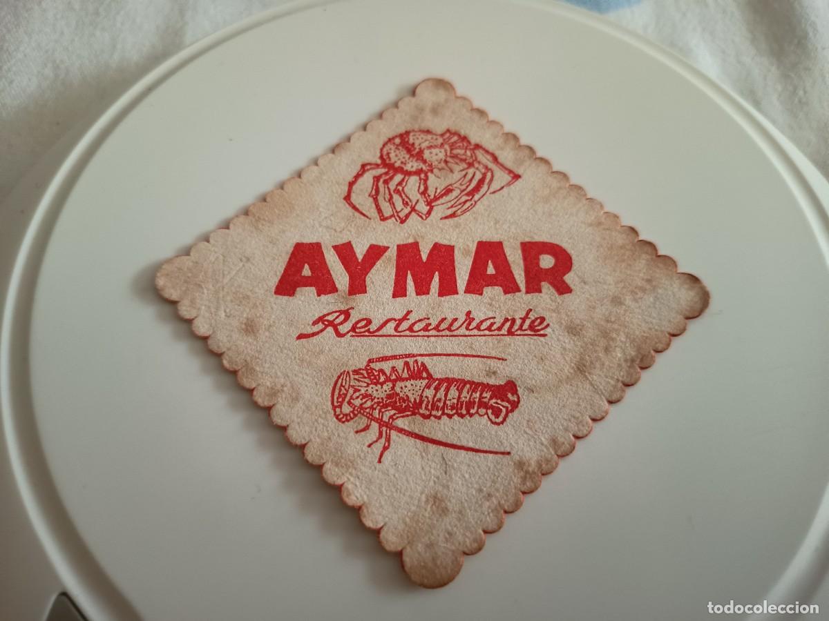 Otros art&iacute;culos de coleccionismo en papel: POSAVASOS RESTAURANTE AYMAR-MADRID