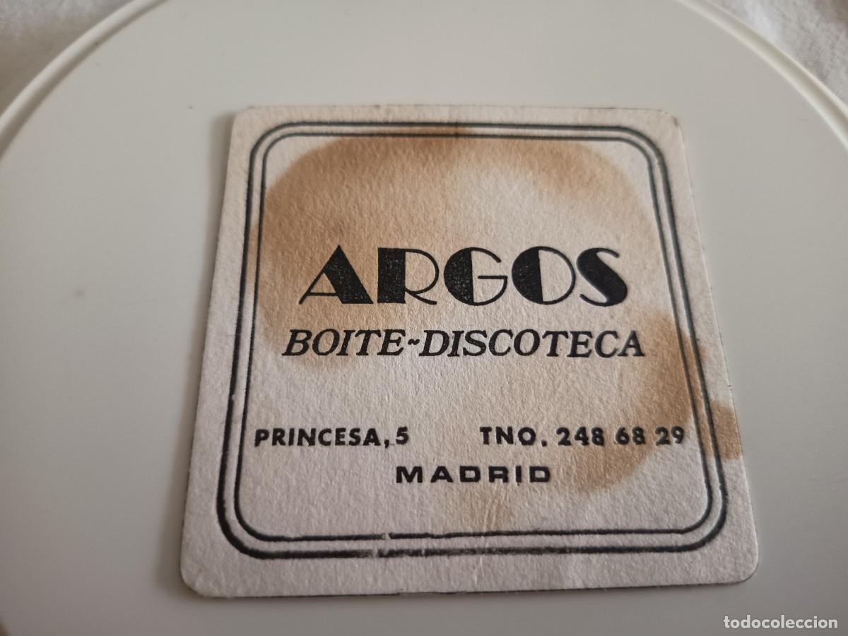 Otros art&iacute;culos de coleccionismo en papel: POSAVASOS DISCOTECA ARGOS-MADRID