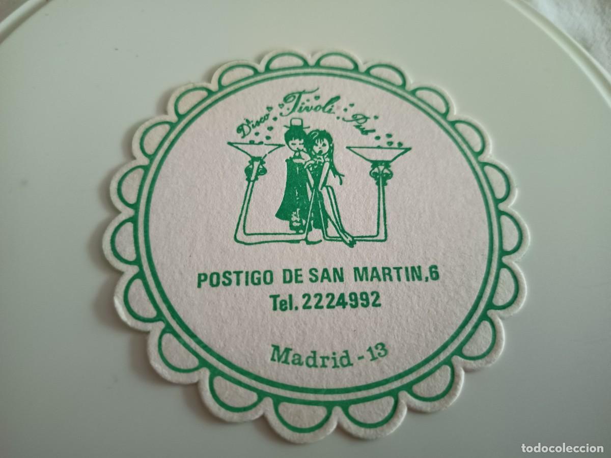 Outros artigos de papel: POSAVASOS DISCO TIVOLI PUB-MADRID