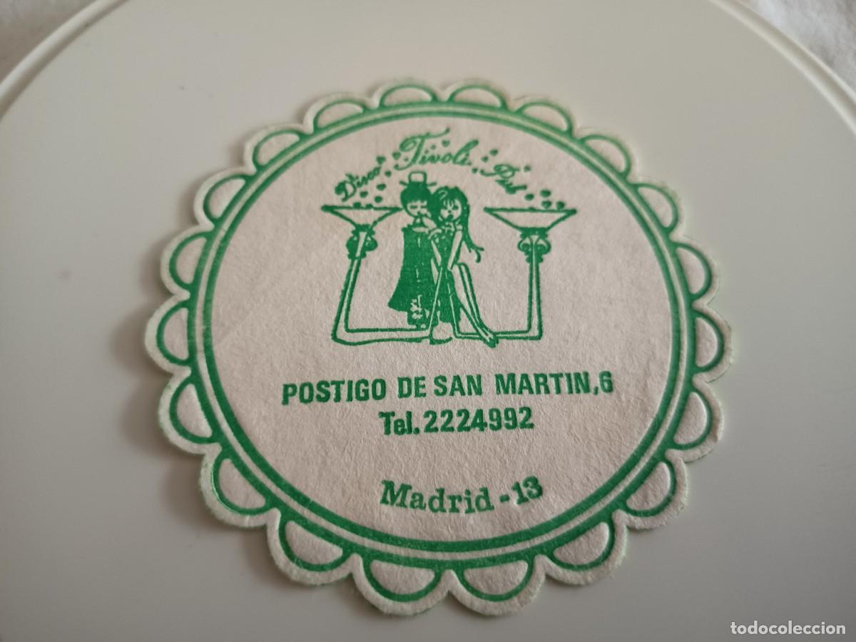 Outros artigos de papel: POSAVASOS DISCO TIVOLI PUB-MADRID