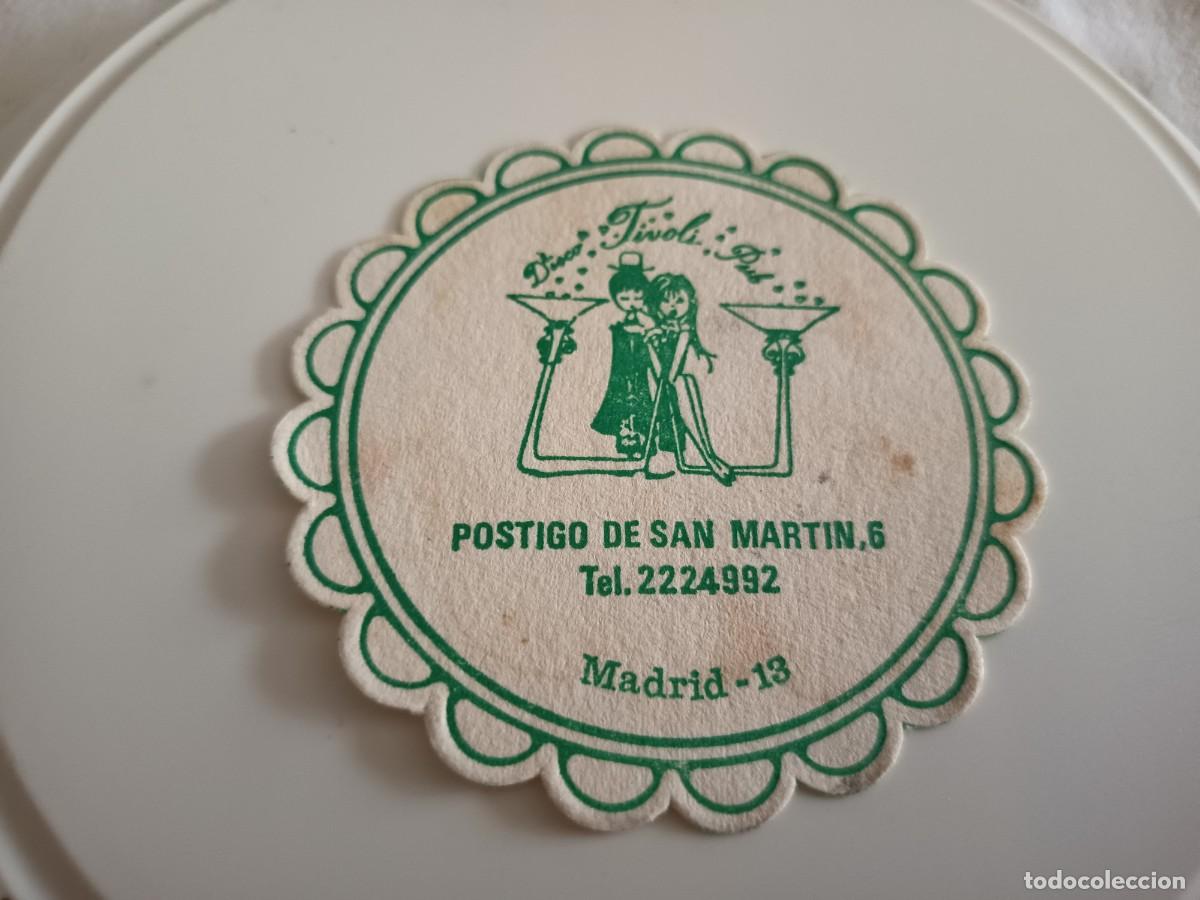 Outros artigos de papel: POSAVASOS DISCO TIVOLI PUB-MADRID