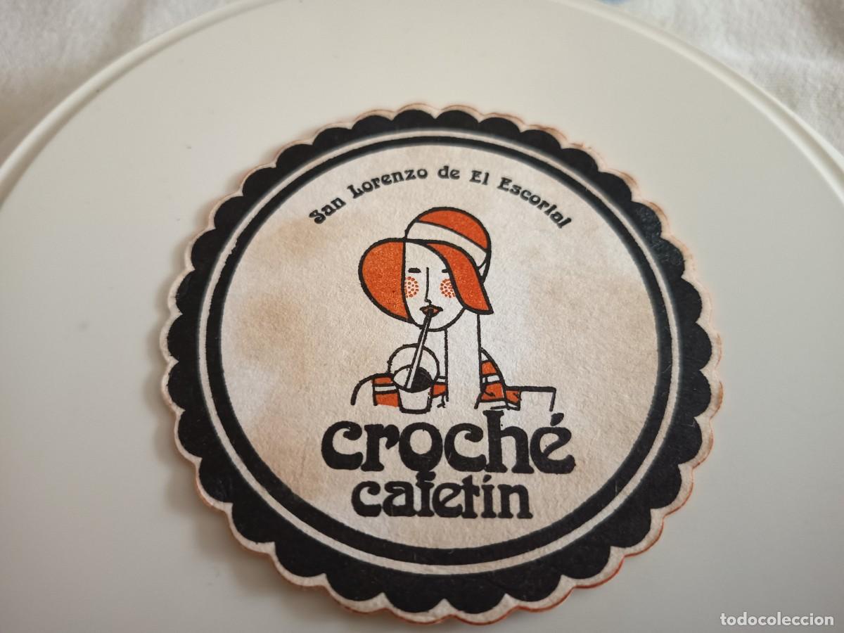 Paper Collecting Others: POSAVASOS CAFETIN CROCHE-SAN LORENZO DEL ESCORIAL-MADRID