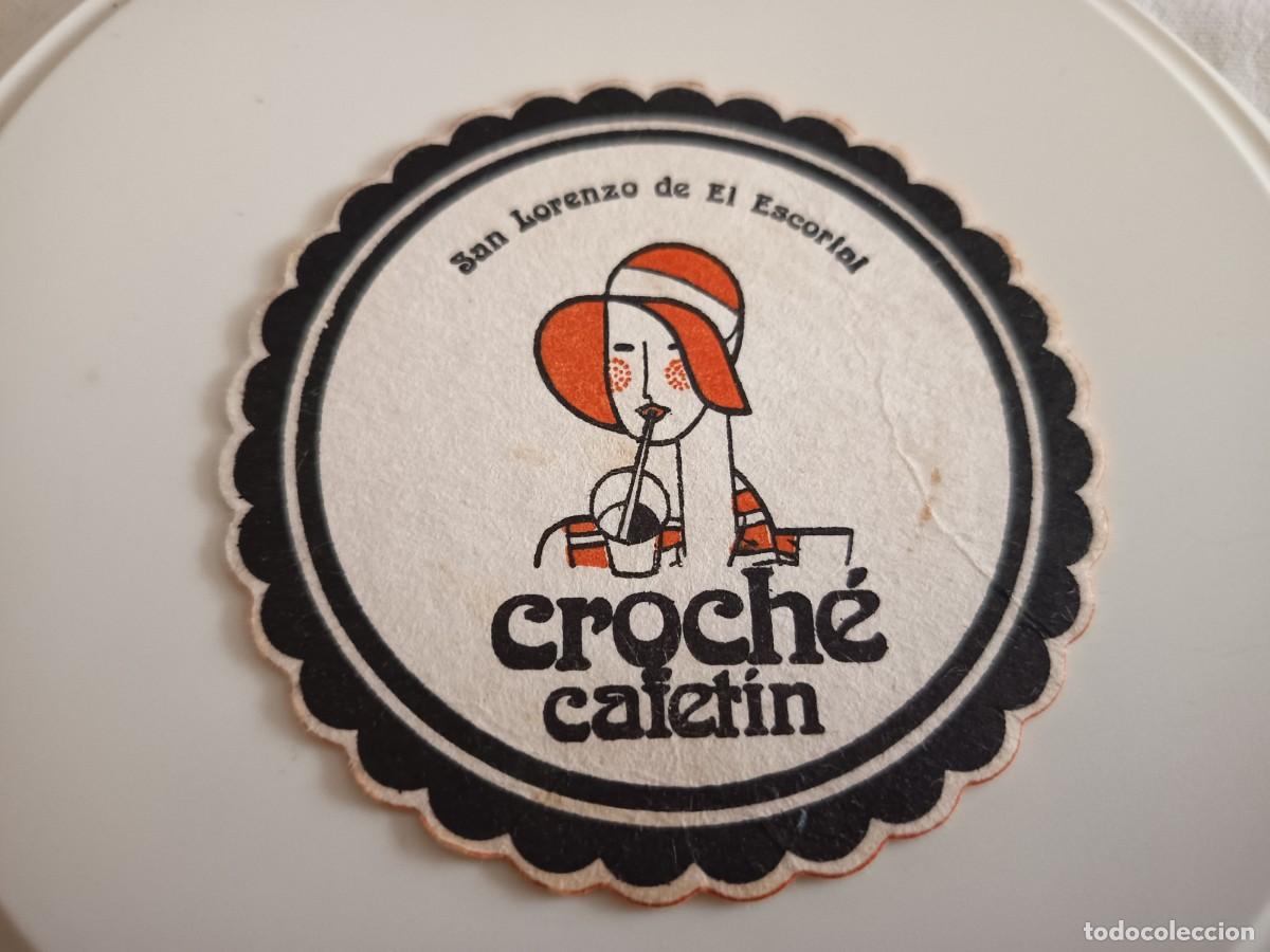 Paper Collecting Others: POSAVASOS CAFETIN CROCHE-SAN LORENZO DEL ESCORIAL-MADRID
