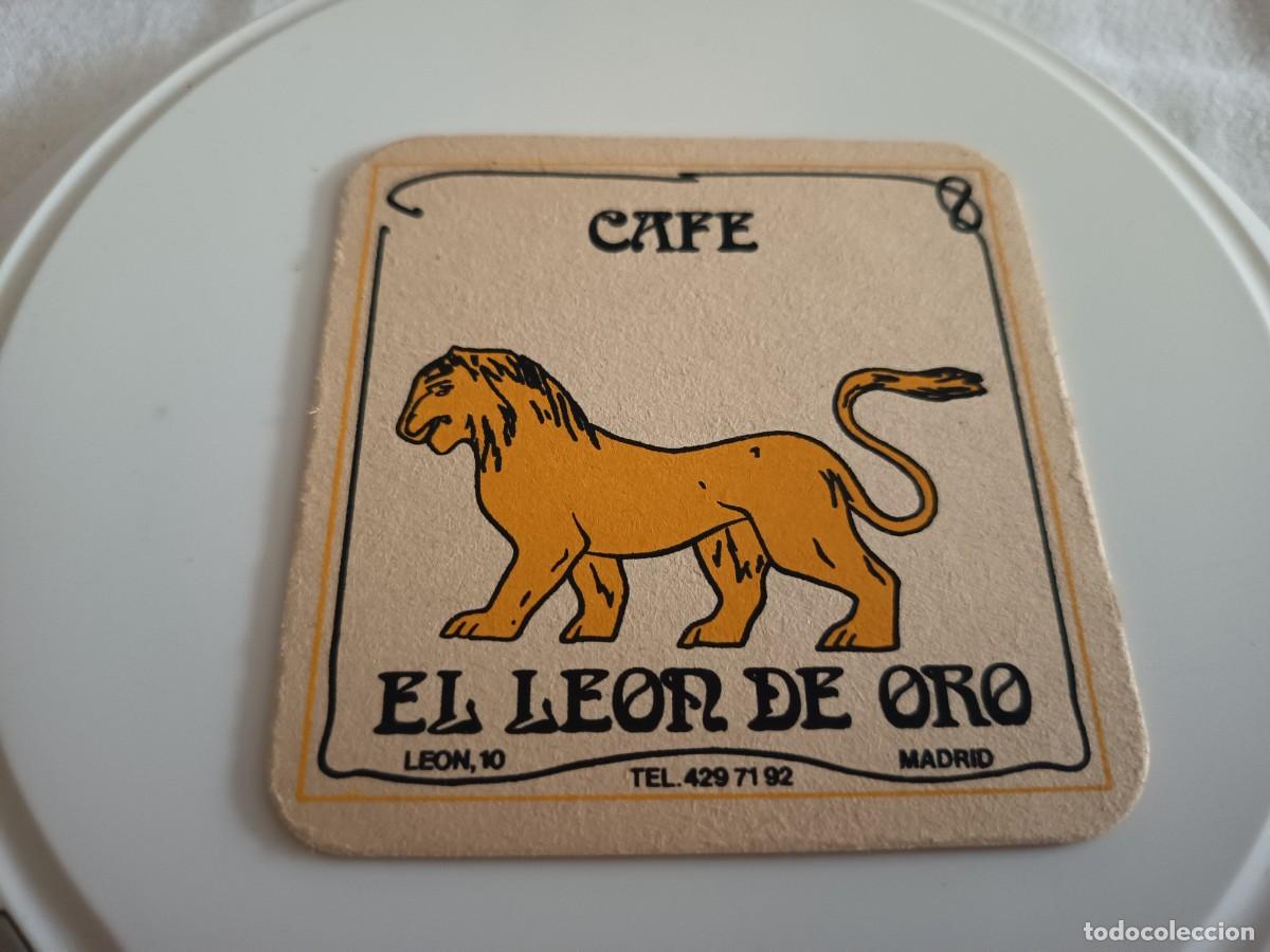 Otros art&iacute;culos de coleccionismo en papel: POSAVASOS CAFE EL LEON DE ORO-MADRID