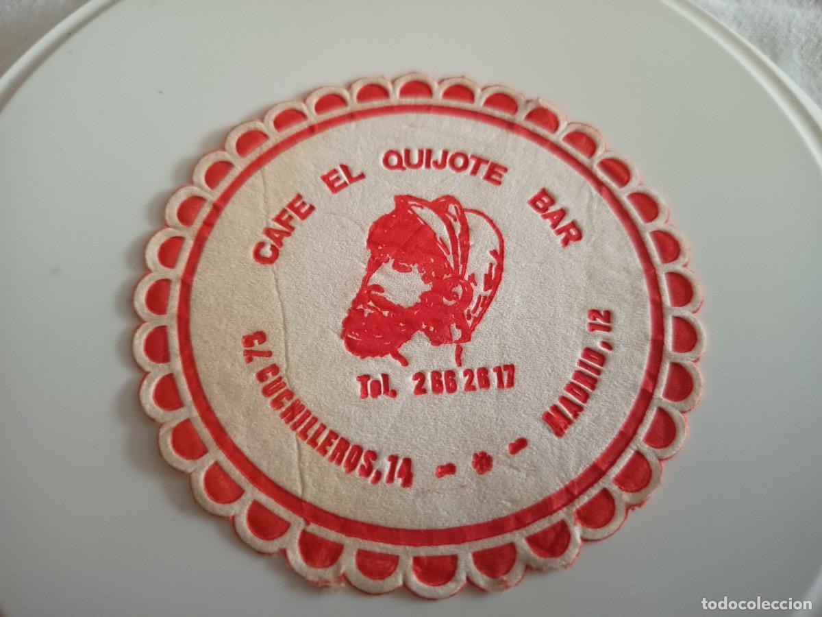Sammelleidenschaft Andere Papierartikel: POSAVASOS CAFE EL QUIJOTE-MADRID