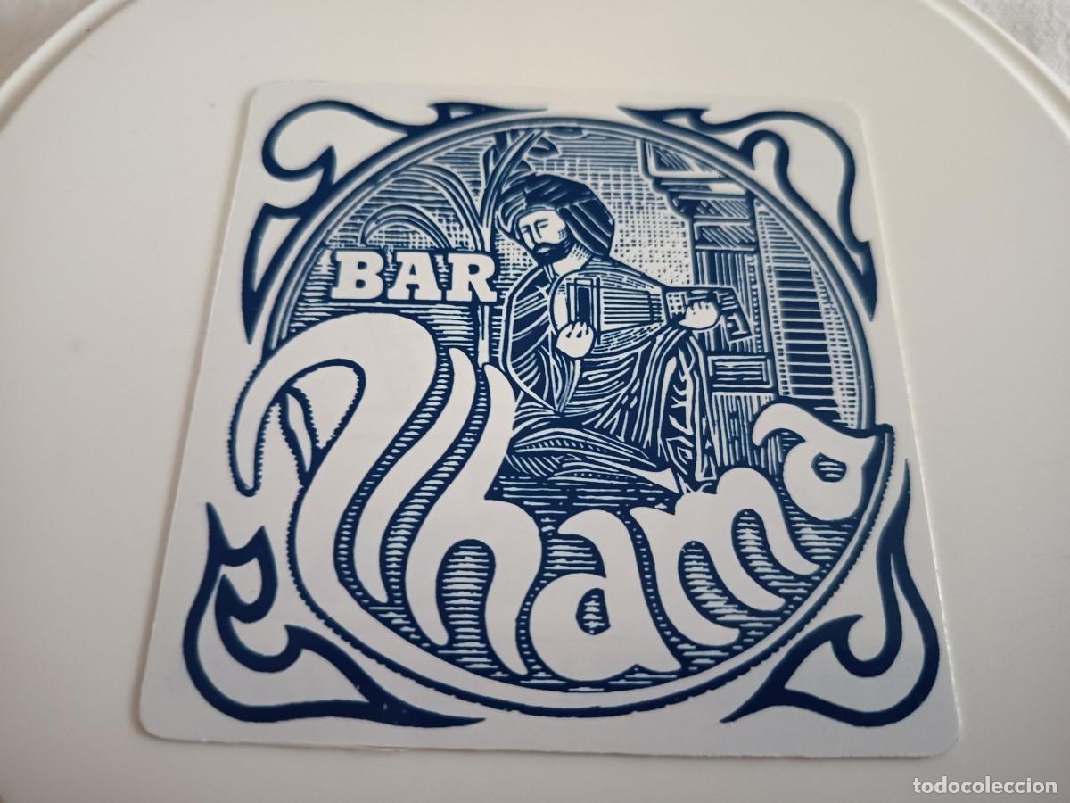 Otros art&iacute;culos de coleccionismo en papel: POSAVASOS BAR ALHAMA-MADRID