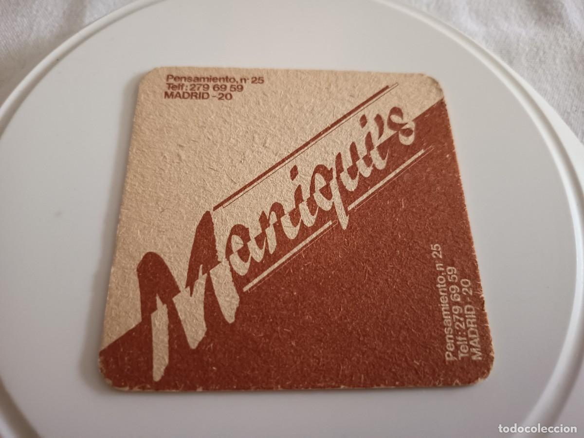 Sammelleidenschaft Andere Papierartikel: POSAVASOS PUB MANIQUI'S-MADRID