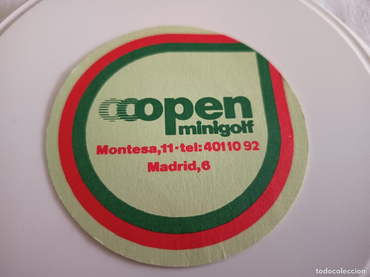 Otros art&iacute;culos de coleccionismo en papel: POSAVASOS MINIGOLF OPEN-MADRID