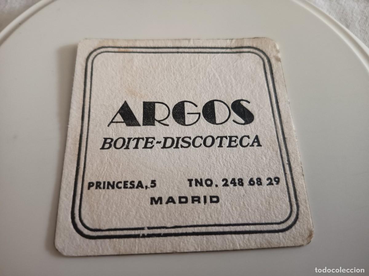 Otros art&iacute;culos de coleccionismo en papel: POSAVASOS DISCOTECA ARGOS-MADRID