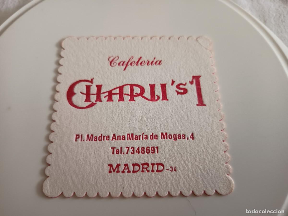 Otros art&iacute;culos de coleccionismo en papel: POSAVASOS CAFETERIA CHARLI'S 1-MADRID