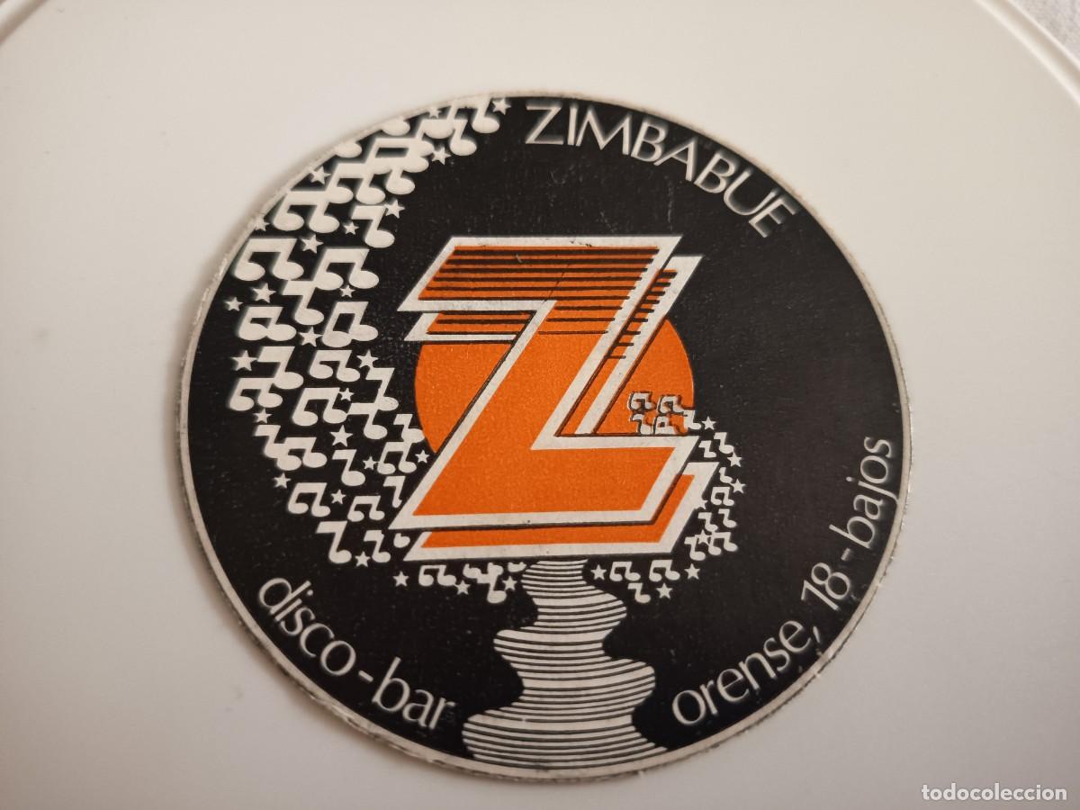 Otros art&iacute;culos de coleccionismo en papel: POSAVASOS DISCO BAR ZIMBABUE-MADRID