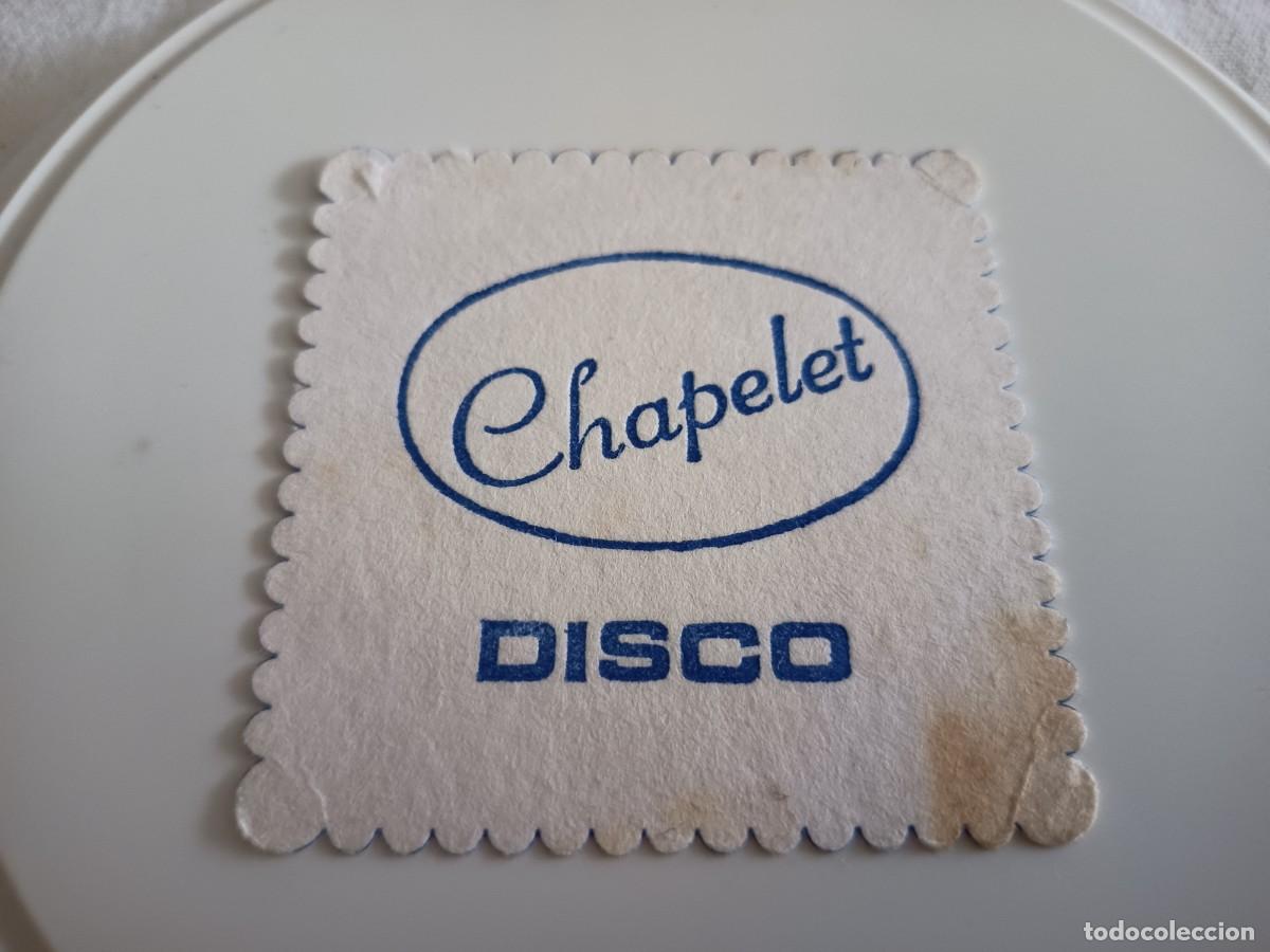 Otros art&iacute;culos de coleccionismo en papel: POSAVASOS DISCO CHAPELET-MADRID