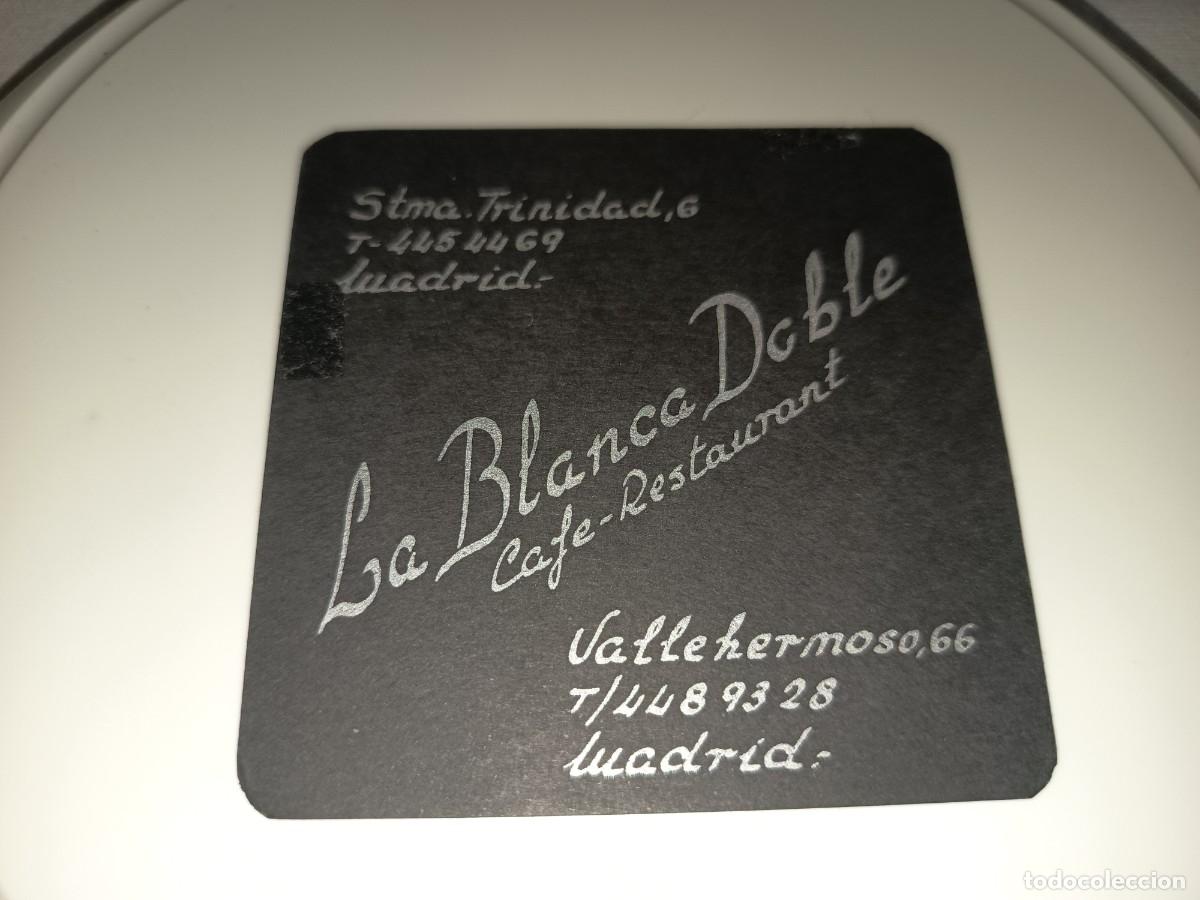 Otros art&iacute;culos de coleccionismo en papel: POSAVASOS CAFE LA BLANCA DOBLE-MADRID