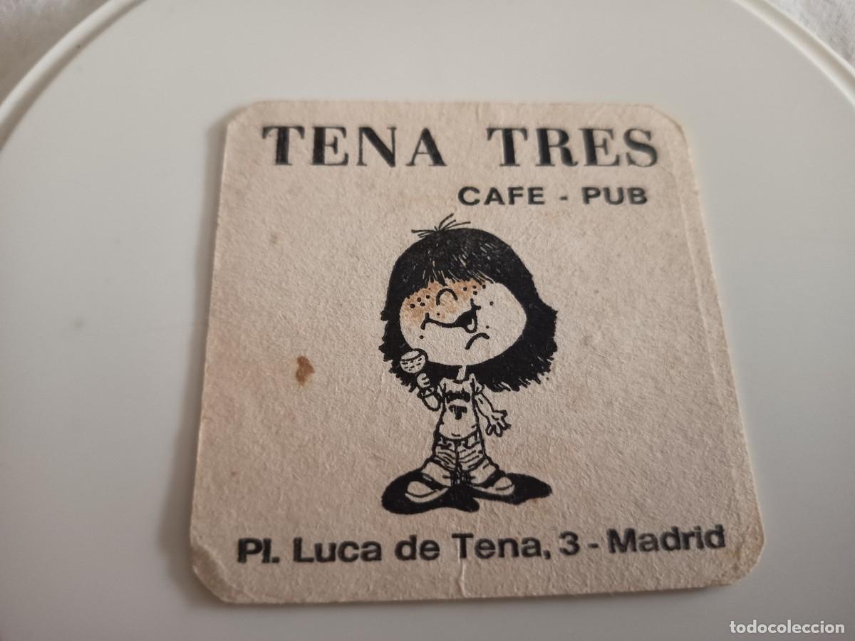 Otros art&iacute;culos de coleccionismo en papel: POSAVASOS CAFE PUB TENA TRES-MADRID