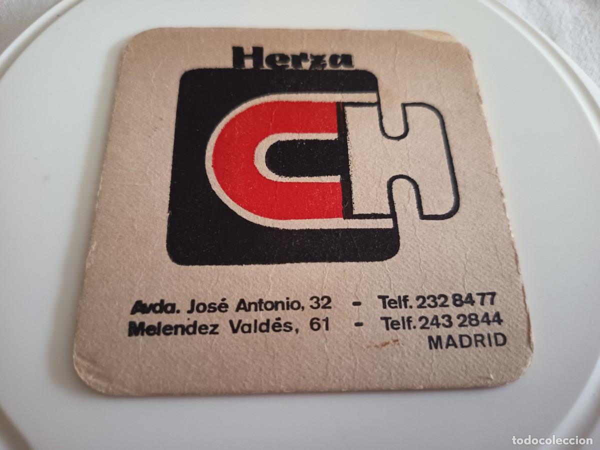 Otros art&iacute;culos de coleccionismo en papel: POSAVASOS CAFETERIA HERZA-MADRID