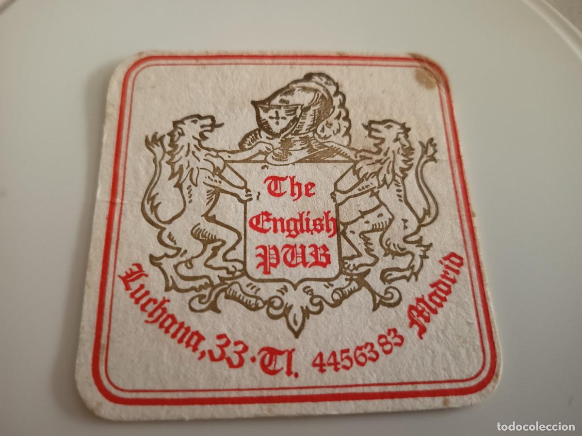 Sammelleidenschaft Andere Papierartikel: POSAVASOS PUB THE ENGLISH-MADRID