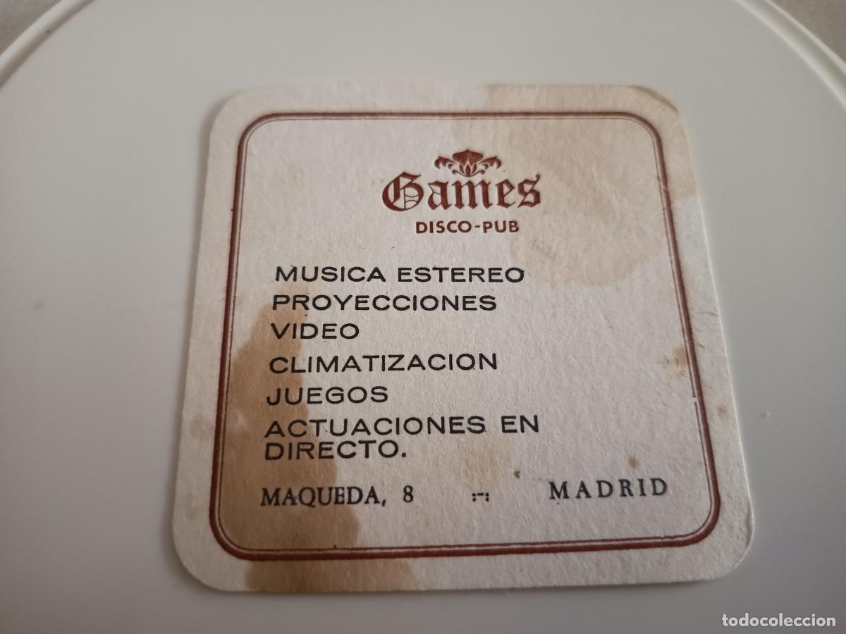 Paper Collecting Others: POSAVASOS DISCO PUB GAMES-MADRID
