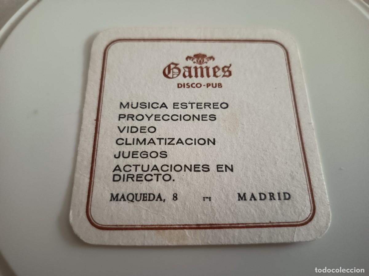 Paper Collecting Others: POSAVASOS DISCO PUB GAMES-MADRID