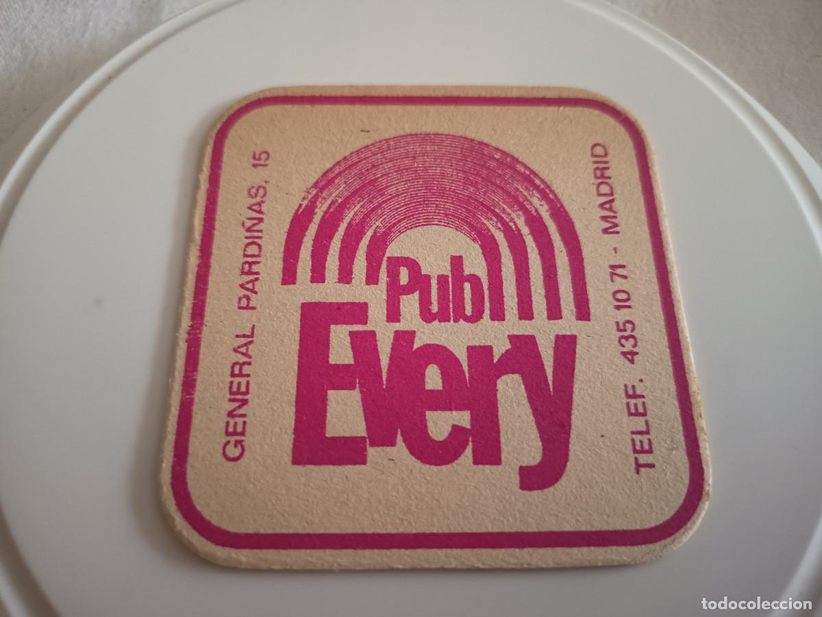 Otros art&iacute;culos de coleccionismo en papel: POSAVASOS PUB EVERY-MADRID