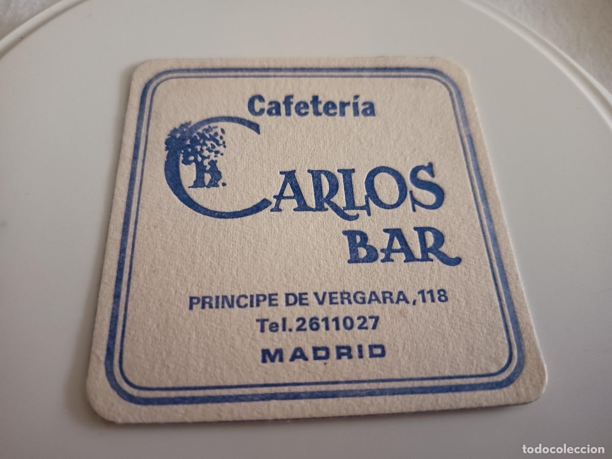Otros art&iacute;culos de coleccionismo en papel: POSAVASOS CEFETERIA CARLOS-MADRID