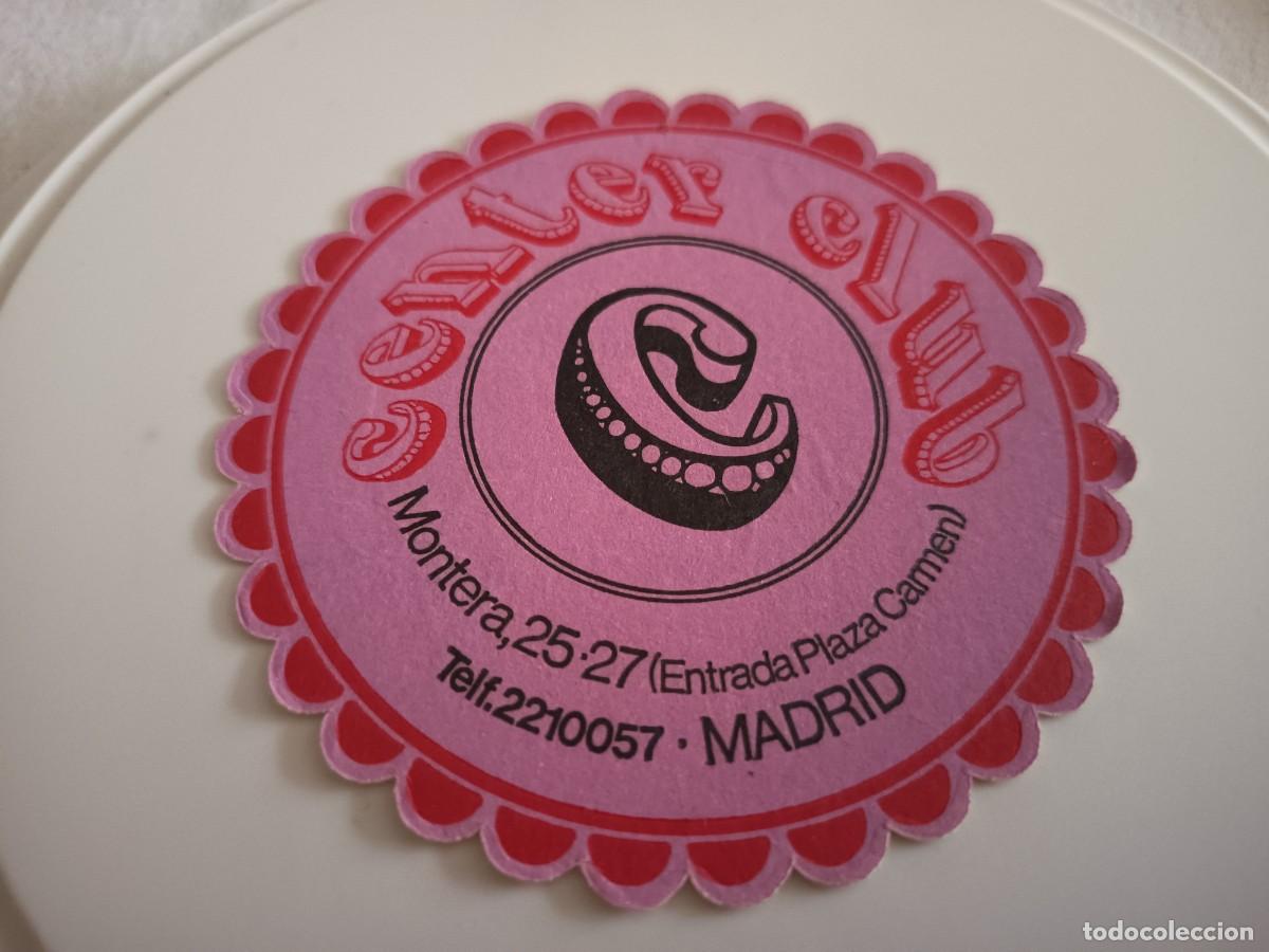 Otros art&iacute;culos de coleccionismo en papel: POSAVASOS CLUB CENTER-MADRID