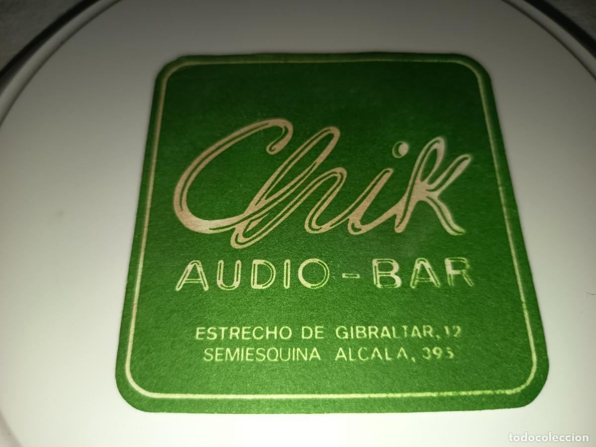 Paper Collecting Others: POSAVASOS AUDIO BAR CHIK-MADRID