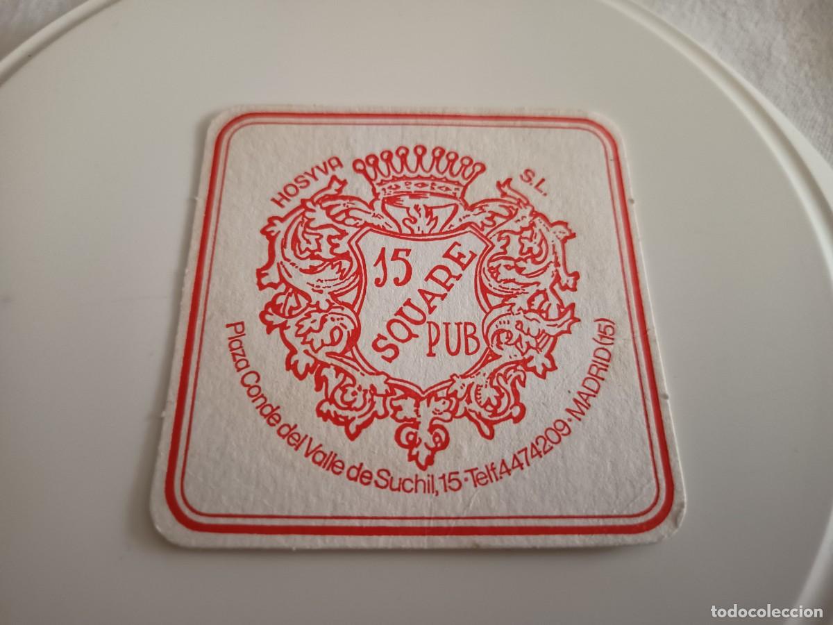 Otros art&iacute;culos de coleccionismo en papel: POSAVASOS PUB SQUARE 15-MADRID
