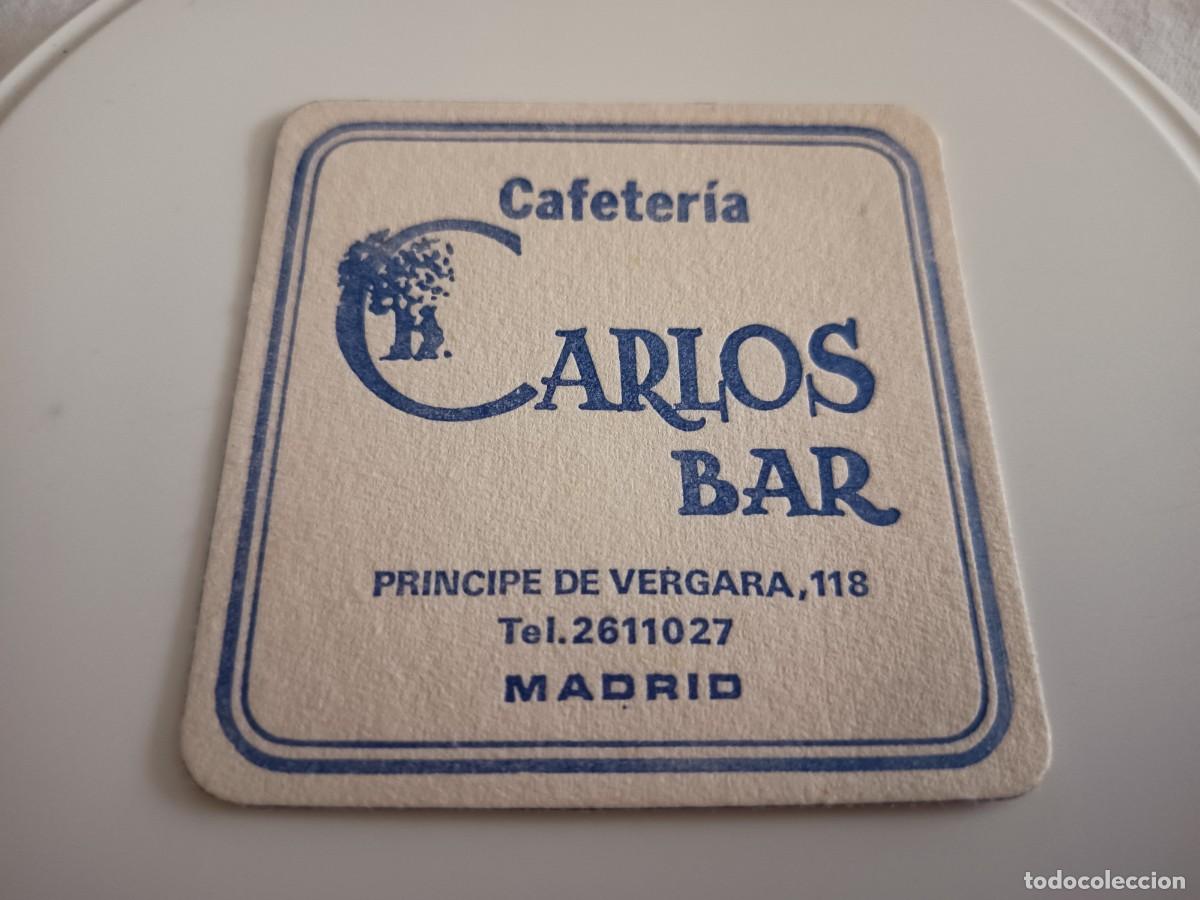 Otros art&iacute;culos de coleccionismo en papel: POSAVASOS CAFETERIA CARLOS-MADRID