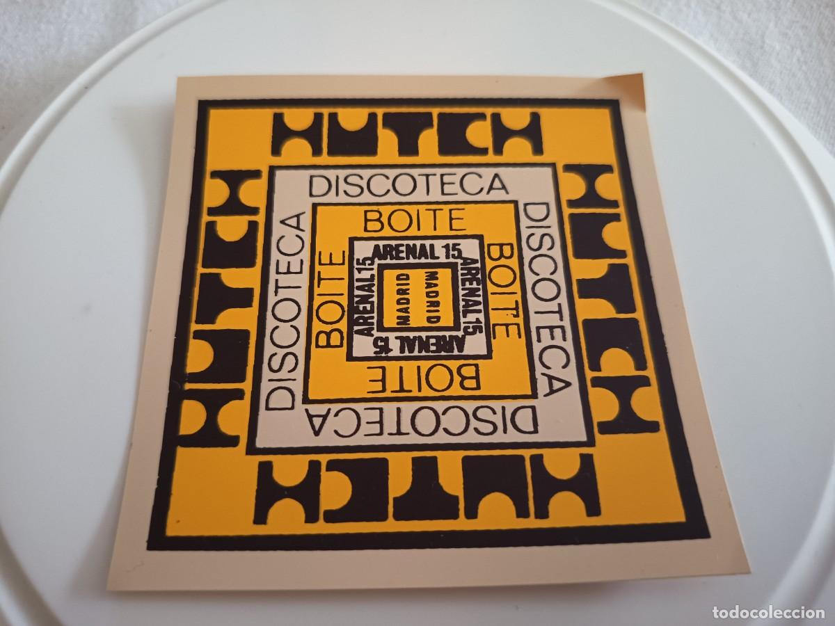 Otros art&iacute;culos de coleccionismo en papel: POSAVASOS DISCOTECA HUTCH-MADRID