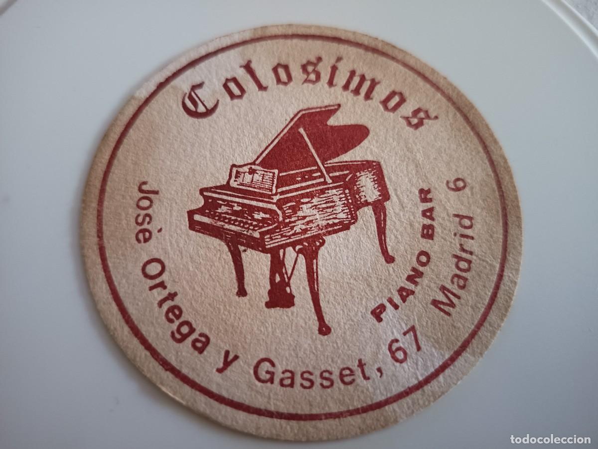 Otros art&iacute;culos de coleccionismo en papel: POSAVASOS PIANO BAR COLOSIMOS -MADRID