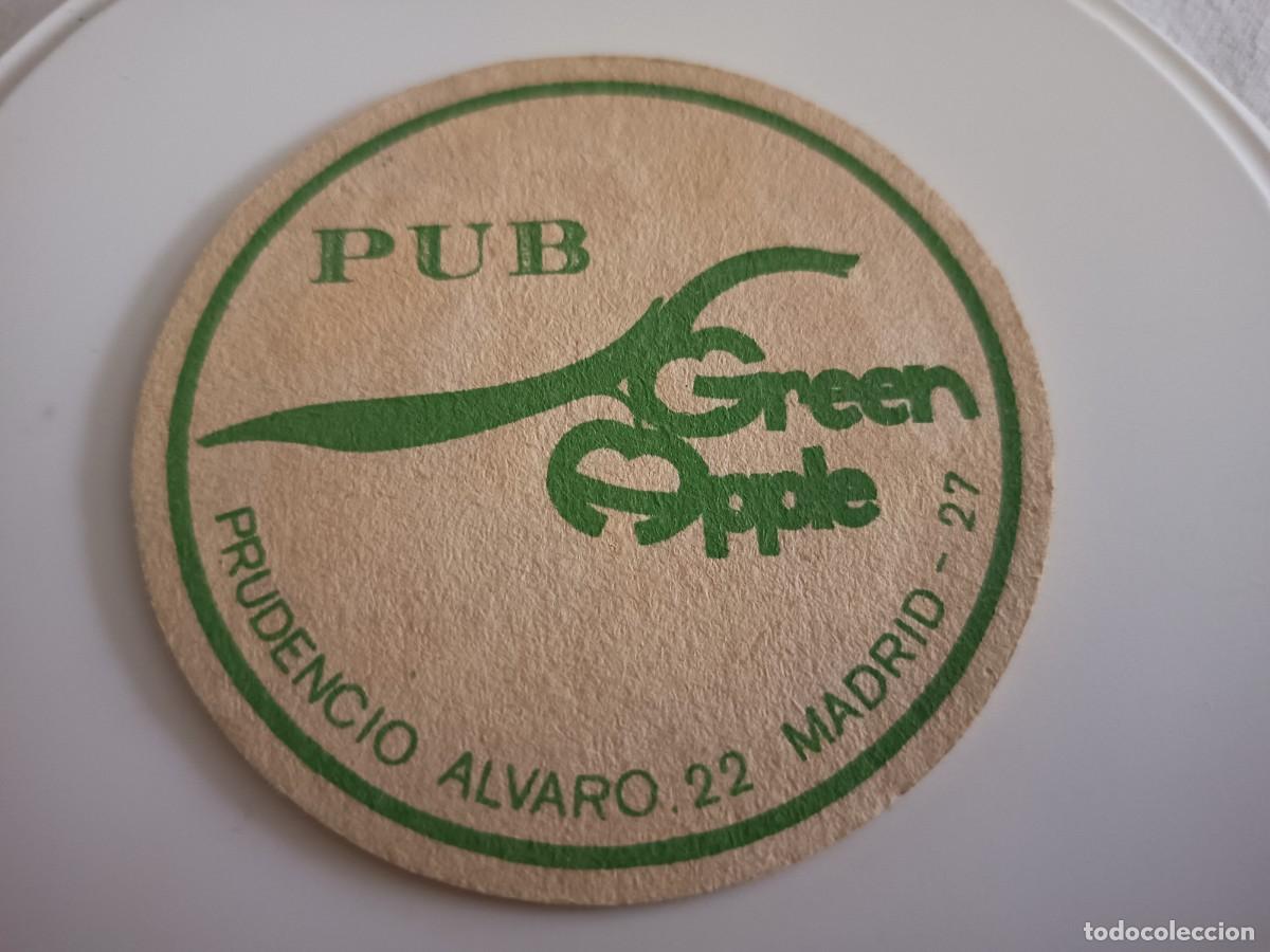 Otros art&iacute;culos de coleccionismo en papel: POSAVASOS PUB GREEN APPLE-MADRID